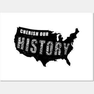 USA Black History Month | Cherish Our History Posters and Art
